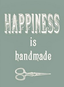 happiness is handmade